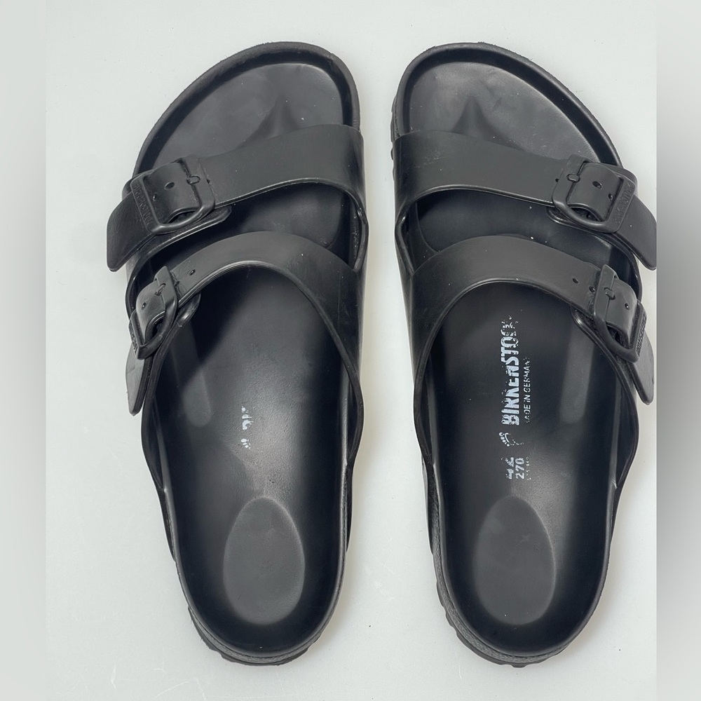 Birkenstock Arizona EVA black matte sandals size EU 42/ womens 11 US / Mens 9 US